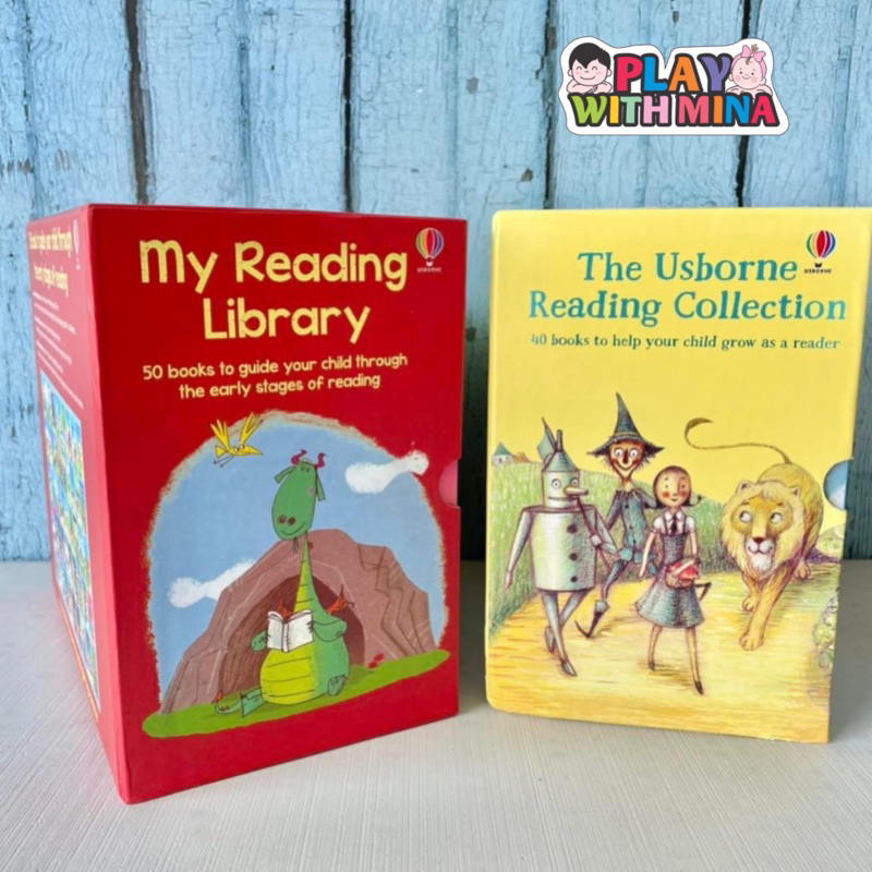 [Tiếng Anh Cho Bé] Bộ Nhập Usborne My First Reading Library
