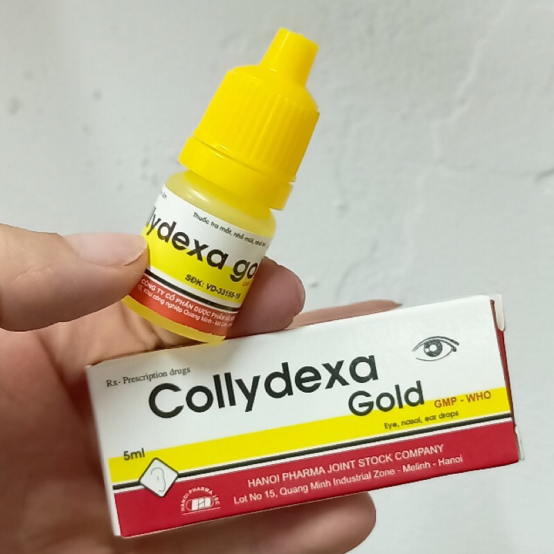 DD nhỏ mắt mũi Collydexa gold