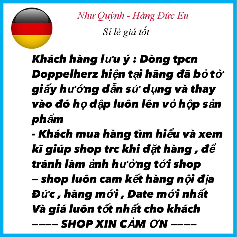 Viên uống đẹp tóc móng da Haut+ Haare Doppelherz, giúp làn da trẻ đẹp, tóc dày khỏe đẹp, móng tay sáng hồng