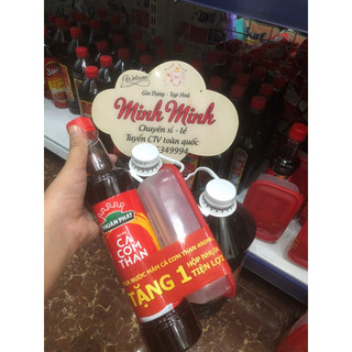 nước mắm cá cơm than thuận Phát chai 490ml/740ml