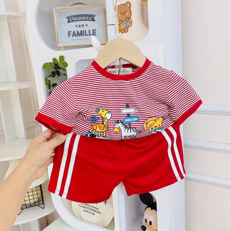 Cộc sọc dệt thun lạnh Minky mom