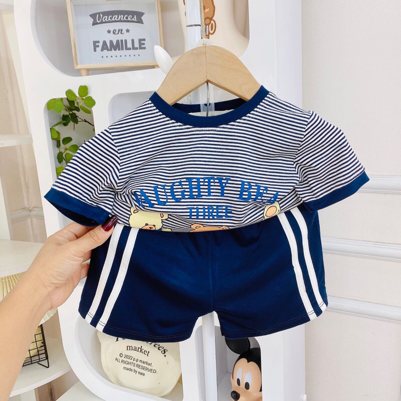 Cộc sọc dệt thun lạnh Minky mom