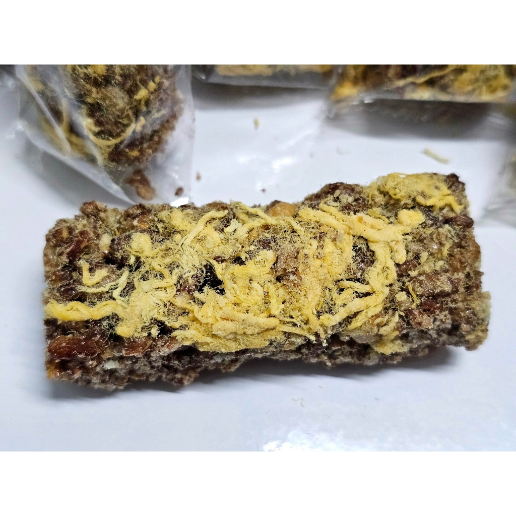 Thanh gạo lứt chà bông ,eatclean, ăn vặt healthy