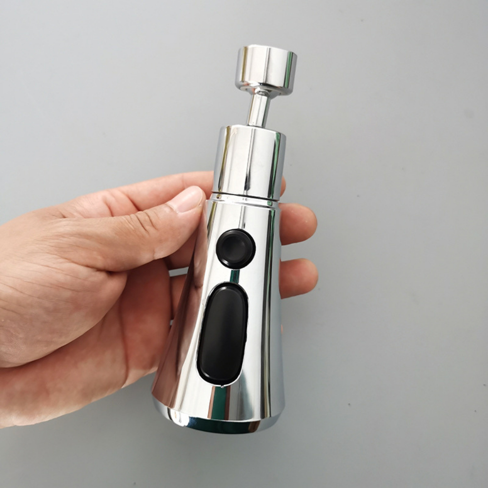 Đầu vòi nước tăng áp rửa bát xoay 360 độ 3 chế độ đa năng tăng điều chỉnh lực nước