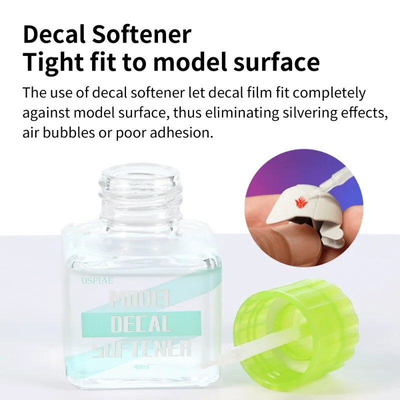 Keo dán mô hình, làm mềm xử lý decal cao cấp Dspiae