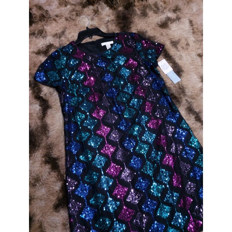 Đầm tiệc sequin hàng dư xịn hiệu London