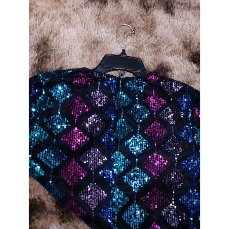 Đầm tiệc sequin hàng dư xịn hiệu London