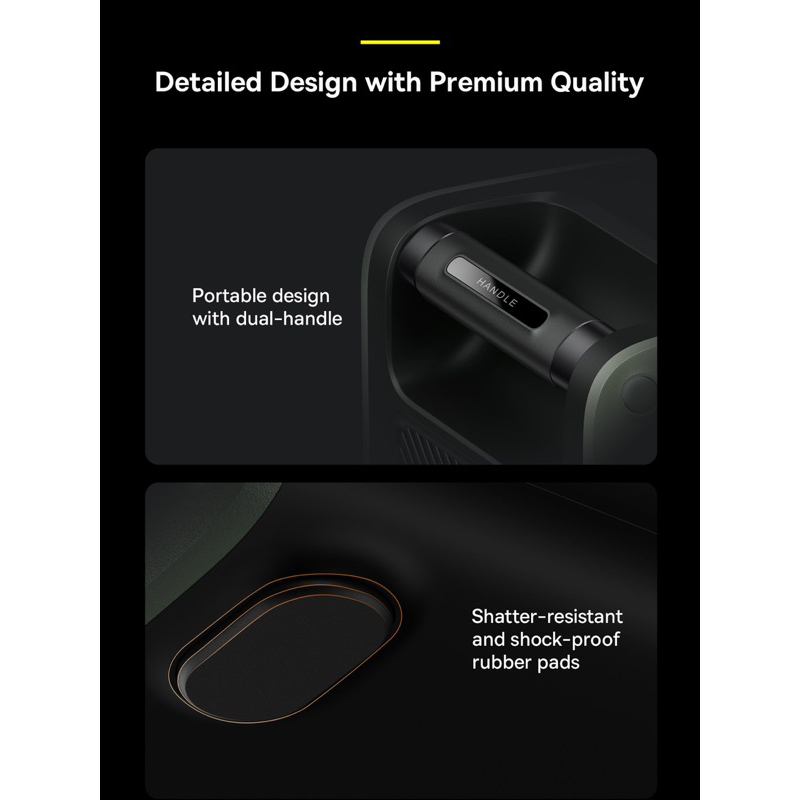 Siêu Phẩm Camping Trạm sạc Baseus 180,000mAh 5KG 600W 220V