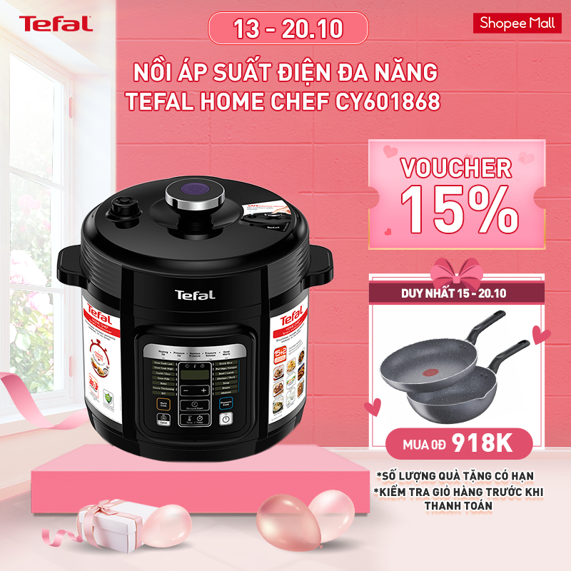 Nồi áp suất điện đa năng Tefal Home Chef CY601868