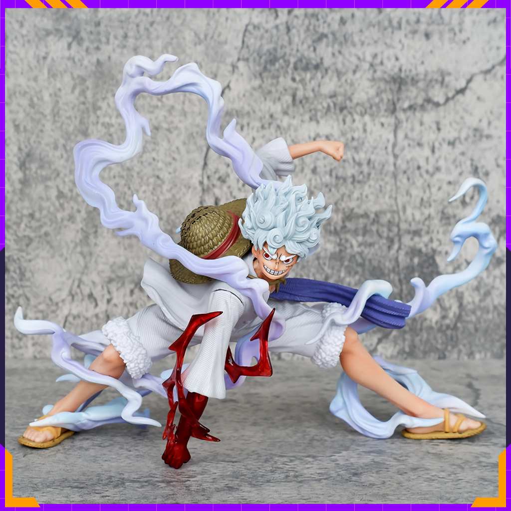 Mô Hình Luffy Gear 5 Nika - One Piece Băng Mũ Rơm Đảo Hải Tặc - Figure Cực Nét Decor Bộ Sưu Tập cao cao 16cm