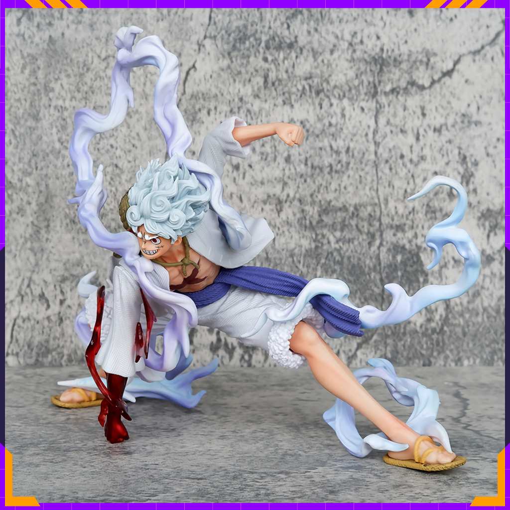 Mô Hình Luffy Gear 5 Nika - One Piece Băng Mũ Rơm Đảo Hải Tặc - Figure Cực Nét Decor Bộ Sưu Tập cao cao 16cm