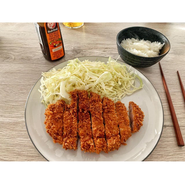 Nước Sốt Tonkatsu Bugg Dog dùng cho đồ chiên & xào 300ml