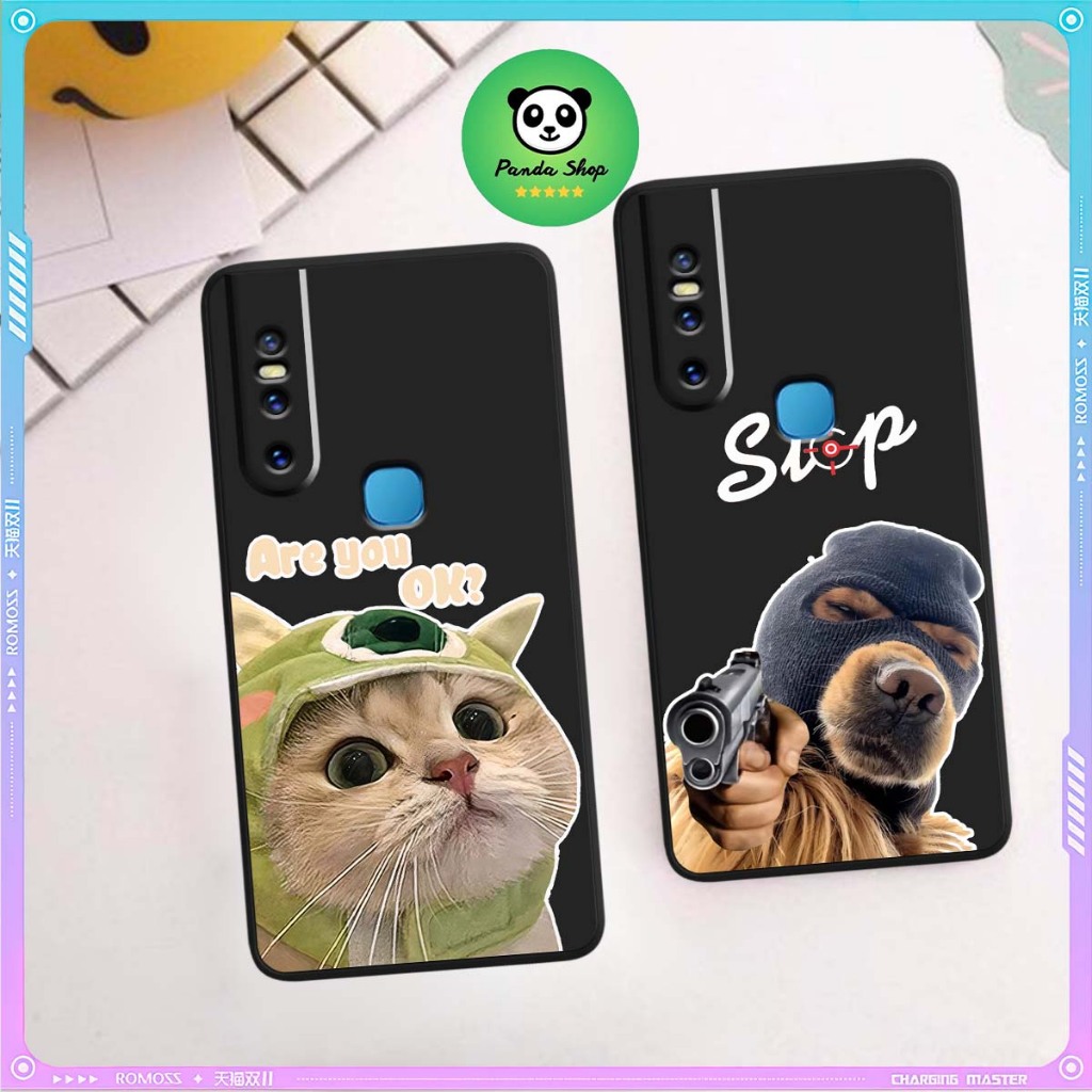 Vivo V15 / V15 PRO Cạnh Vuông Bảo Vệ Cam / Chống Va Đập