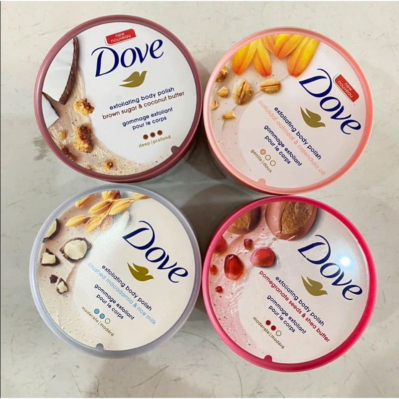 Tẩy da chết Dove Exfoliating Body Polish 298g