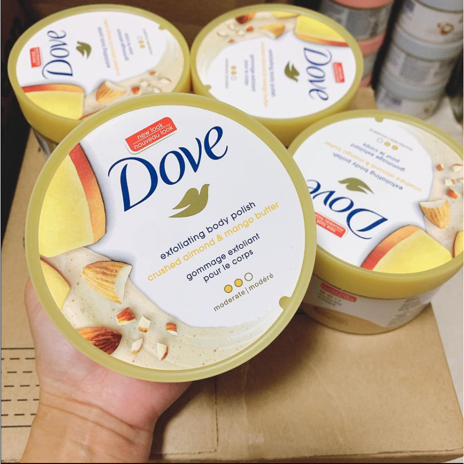 Tẩy da chết Dove Exfoliating Body Polish 298g