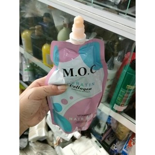 HẤP DẦU Ủ TÓC COLLAGEN MOC bịch 500ml siêu mềm phục hồi