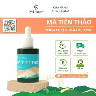 Serum mã tiên thảo DVi nature làm giảm mụn, giảm vết thâm, gom còi mụn, tái tạo làn da, làm sáng da