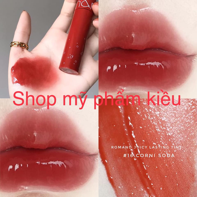 son tint bóng romand #16 ( cam kết chính hãng)
