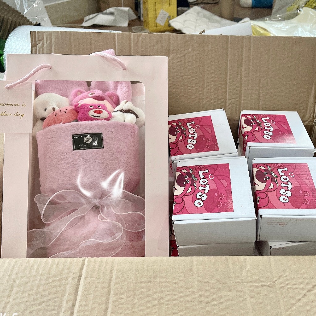 Nước hoa gấu dâu Lotso Kèm Hộp Siêu Hot 50ml