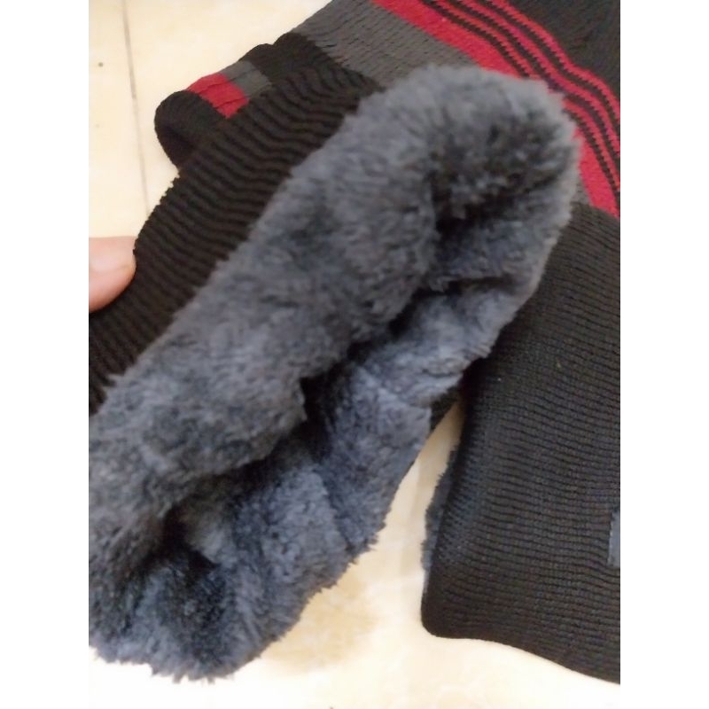 Mũ len nam lót lông