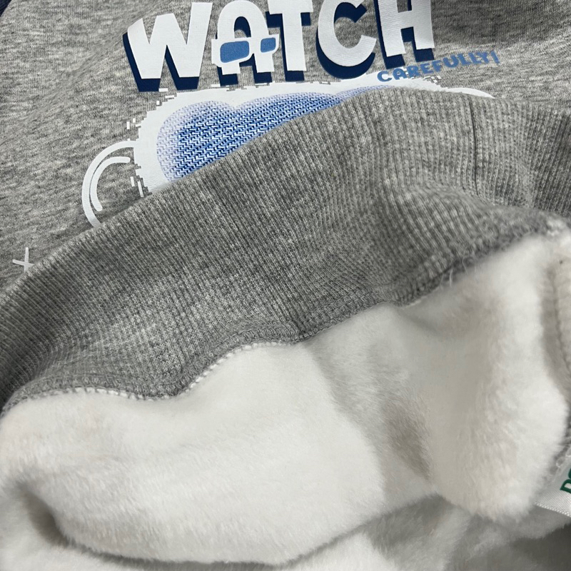 Áo dài tay hoodie nỉ lông dày cho bé Dokma DA1689