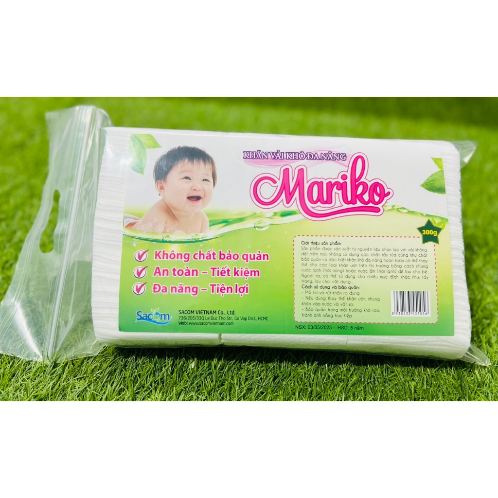 KHĂN VẢI KHÔ ĐA NĂNG 300g