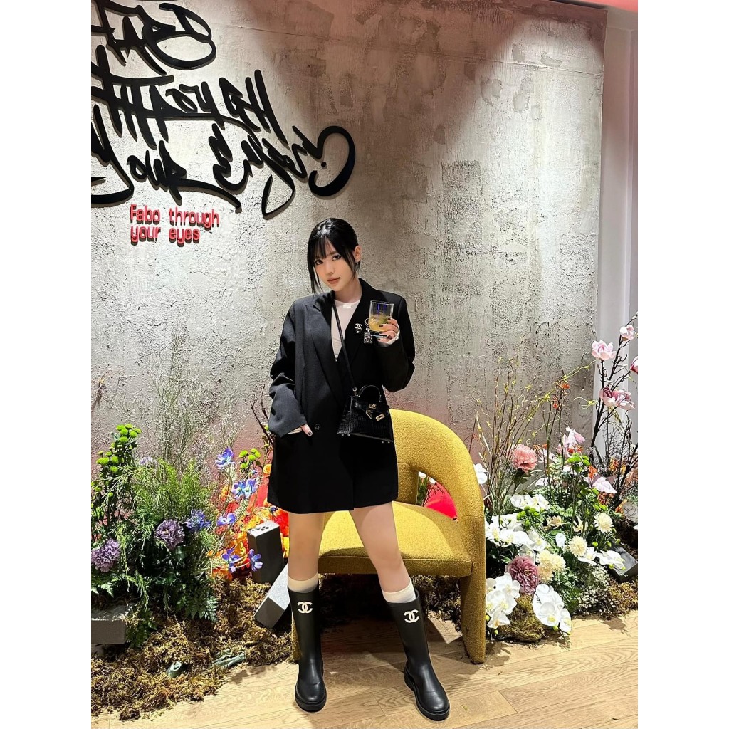 Áo blazer tay dài BASIC ASHE BLAZER