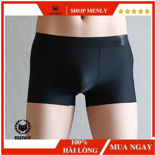 Quần sịp nam, quân lót nam, boxer thun lụa lạnh cao cấp dành cho nam