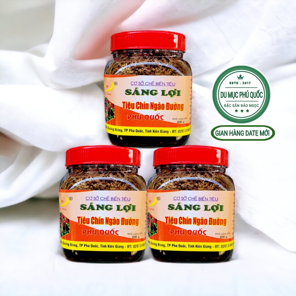 3 Hủ Tiêu Chín Ngào Đường Phú Quốc - Loại 200g