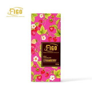 Socola nhân mứt dâu 100g figo