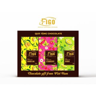 [SOCOLA MỨT DÂU 100G ] Socola nhân mứt dâu 100g FIGO