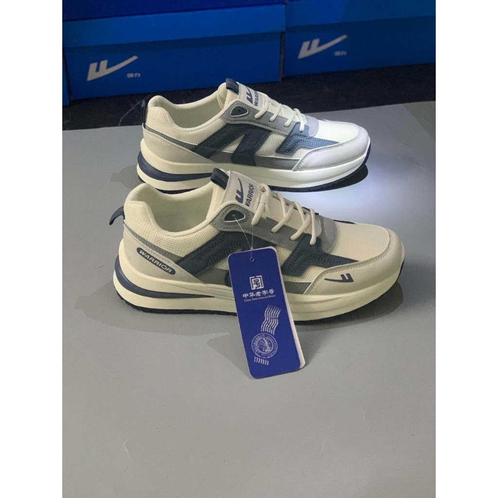 Giày Thể Thao Nam Warrior Bản Chuẩn Nguyên Tem Hộp