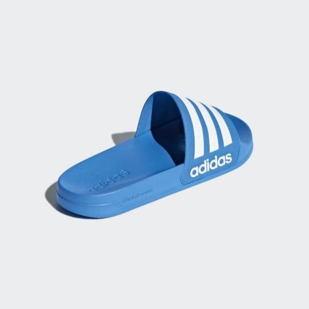 Dép nam nữ Adidas quai ngang 3 sọc đơn giản đẹp-nhẹ màu xanh/ Dép Adidas Adilette Shower/ Dép hot/ Slipper