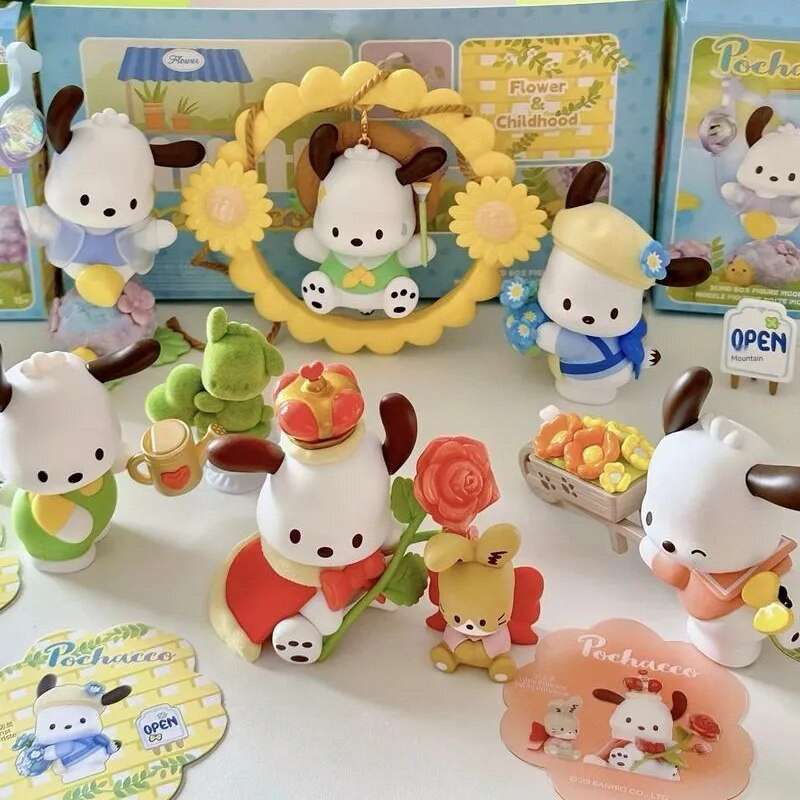 Hộp mô hình Blindbox Pochacco Flower & Childhood