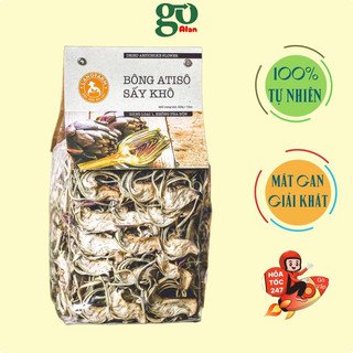 Bông atiso sấy khô, 225gr, bịch, LANGFARM, Nutifarm Đà Lạt