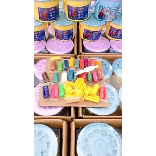 Đất Nặn Đất Sét Cho Bé 24 màu Disney siêu đẹp