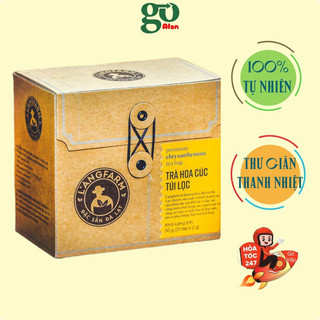 Hộp Trà Hoa Cúc Túi Lọc Langfarm Đà Lạt (20 Túi/ Hộp)