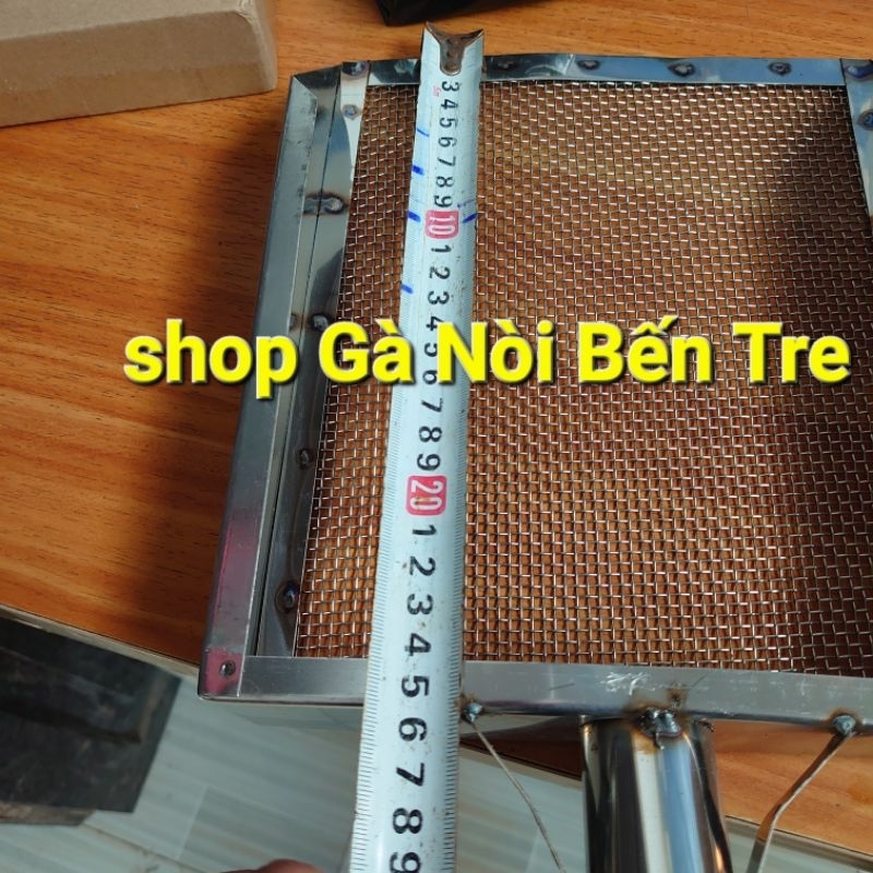 Sàng phân, sàng cát 20x25cm inox