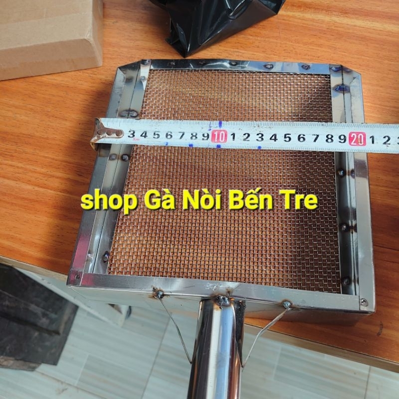 Sàng phân, sàng cát 20x25cm inox