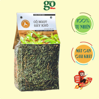 Gói Cỏ ngọt sấy khô, 225gr, bịch, LANGFARM, Đà Lạt