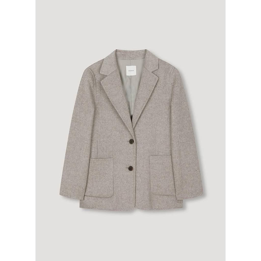 BLAZER DẠ SHE5MlSS LÔNG CỪU NHẸ TÊNH