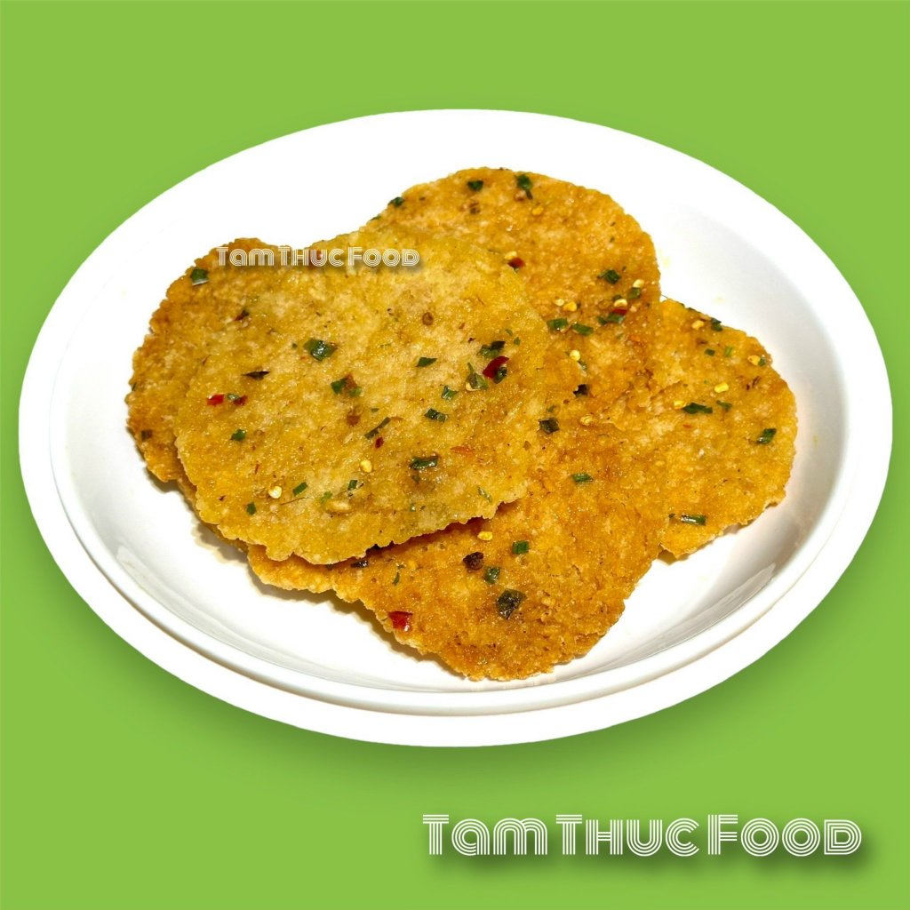 Cơm Cháy Mắm Hành - Bịch 3 Miếng 100 gram