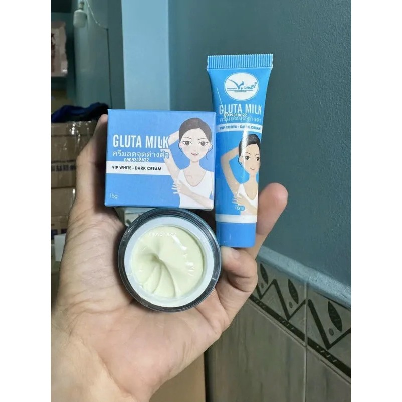 Mua 1 HŨ TẶNG 1 TUÝT. KEM THÂM NÁCH GLUTA MILK SIÊU HOT.