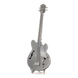 đồ chơi lắp ráp mô hình mini 3d kim loại, Đàn Guitar Bass, xếp hình