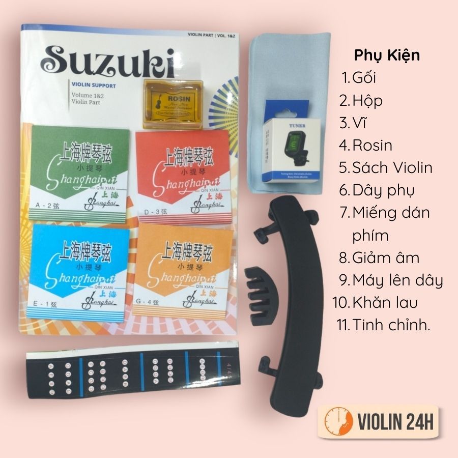 Violin 4: Gỗ Thịt 4/4