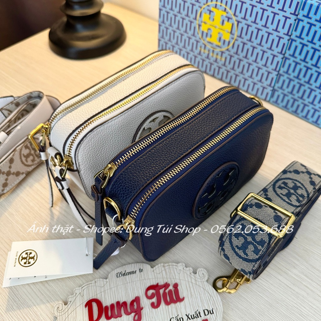 Túi nữ đeo chéo + cầm tay size 20 dây đeo bảng to 2 ngăn chất da mềm full màu