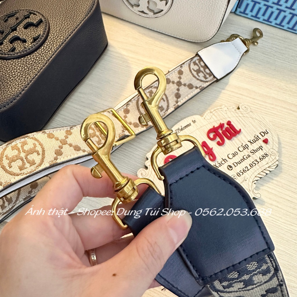 Túi nữ đeo chéo + cầm tay size 20 dây đeo bảng to 2 ngăn chất da mềm full màu