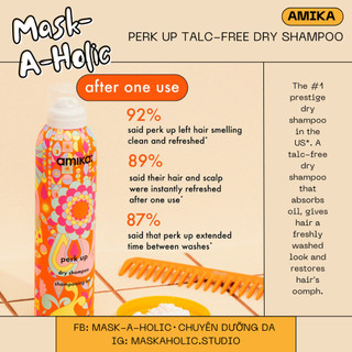 Dầu gội khô AMIKA Perk Up Talc-Free Dry Shampoo