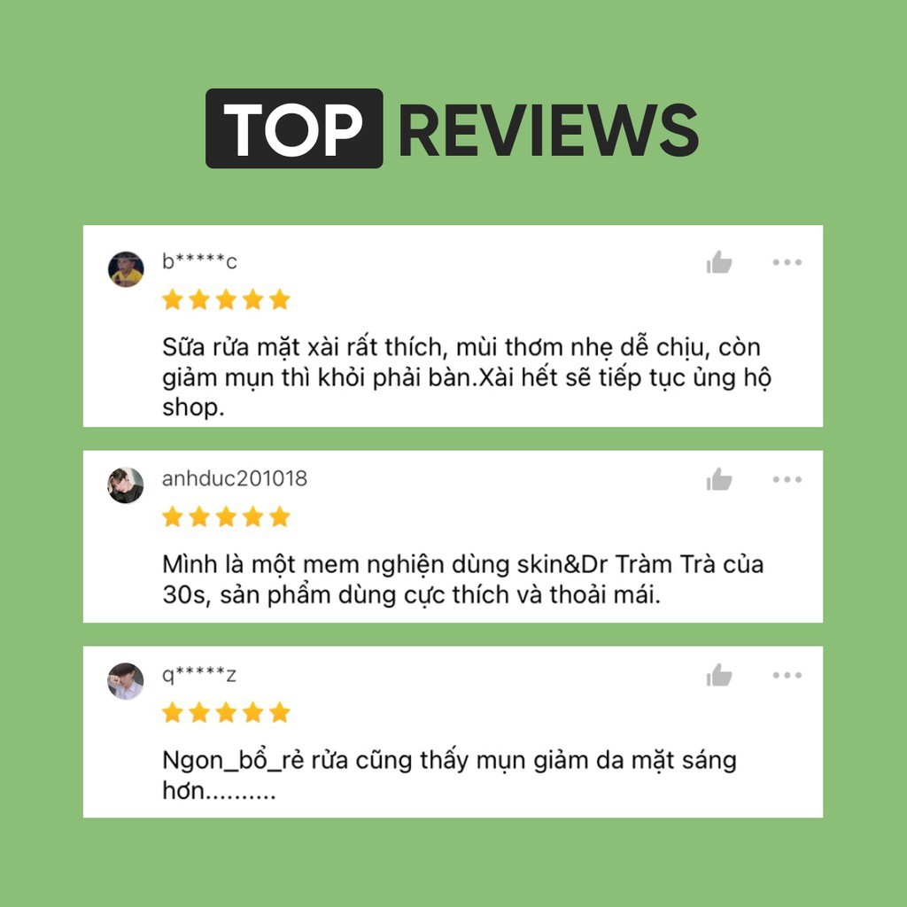 Sữa rửa mặt tràm trà cho da mụn Skin&dr 80g 30Shine phân phối chính hãng dưỡng ẩm trấng da