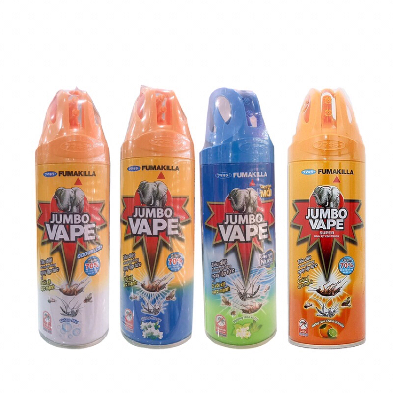 Bình Xịt Muỗi Jumbo Vape 300ml